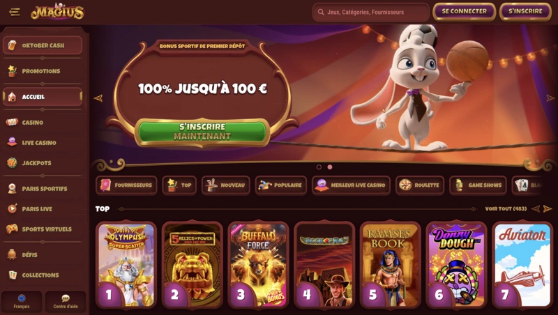 Magius Homepage